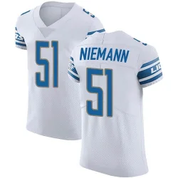 Elite Ben Niemann Men's Detroit Lions White Vapor Untouchable Jersey - Nike