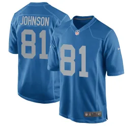 calvin johnson black jersey authentic