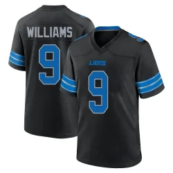 Game Jameson Williams Men's Detroit Black Alternate 2nd Jersey