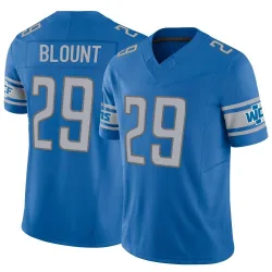 Limited LeGarrette Blount Men's Detroit Lions Blue Vapor F.U.S.E. Jersey - Nike